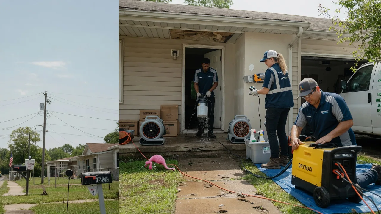 Storm Damage Water Removal in Thornton, PA near me